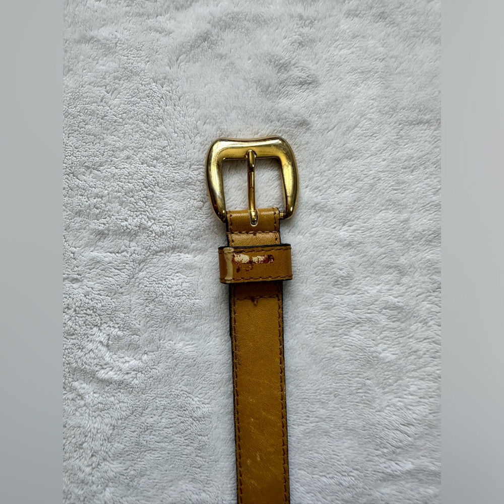 Tan/Gold Belt
